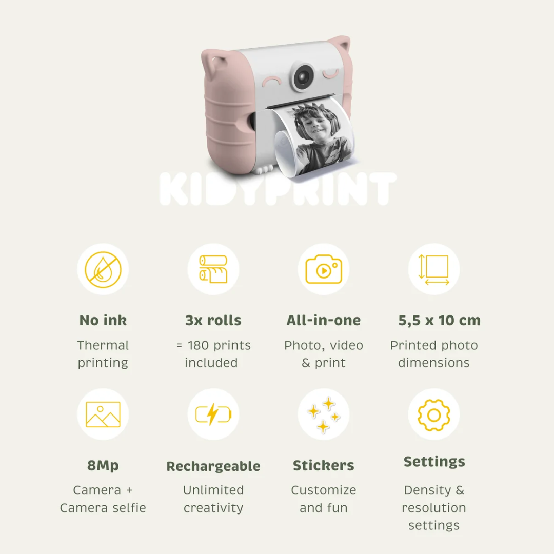 Kidywolf | KidyPrint Peach