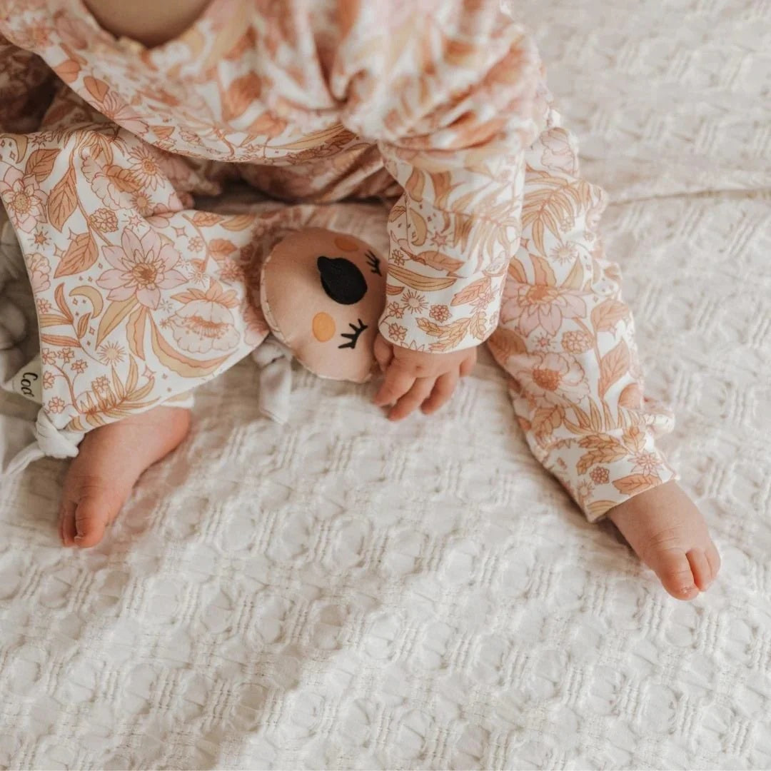 Kippins Organic Cotton Baby Comforter Coco