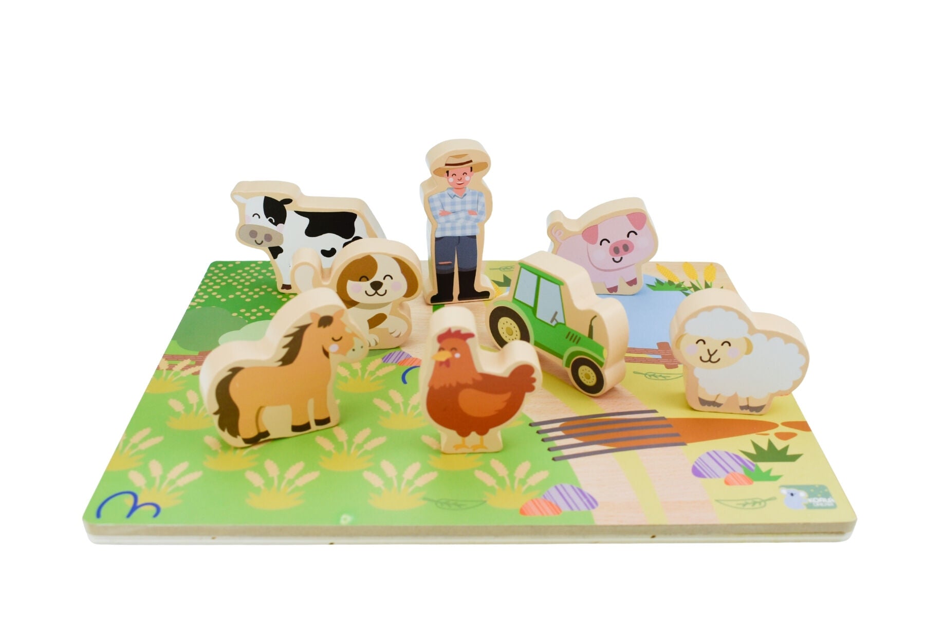 Koala Dream | Chunky Wooden Puzzle | Aussie Farm Animals