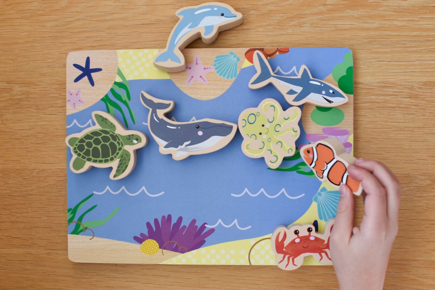 Koala Dream | Chunky Wooden Puzzle | Sea Animals