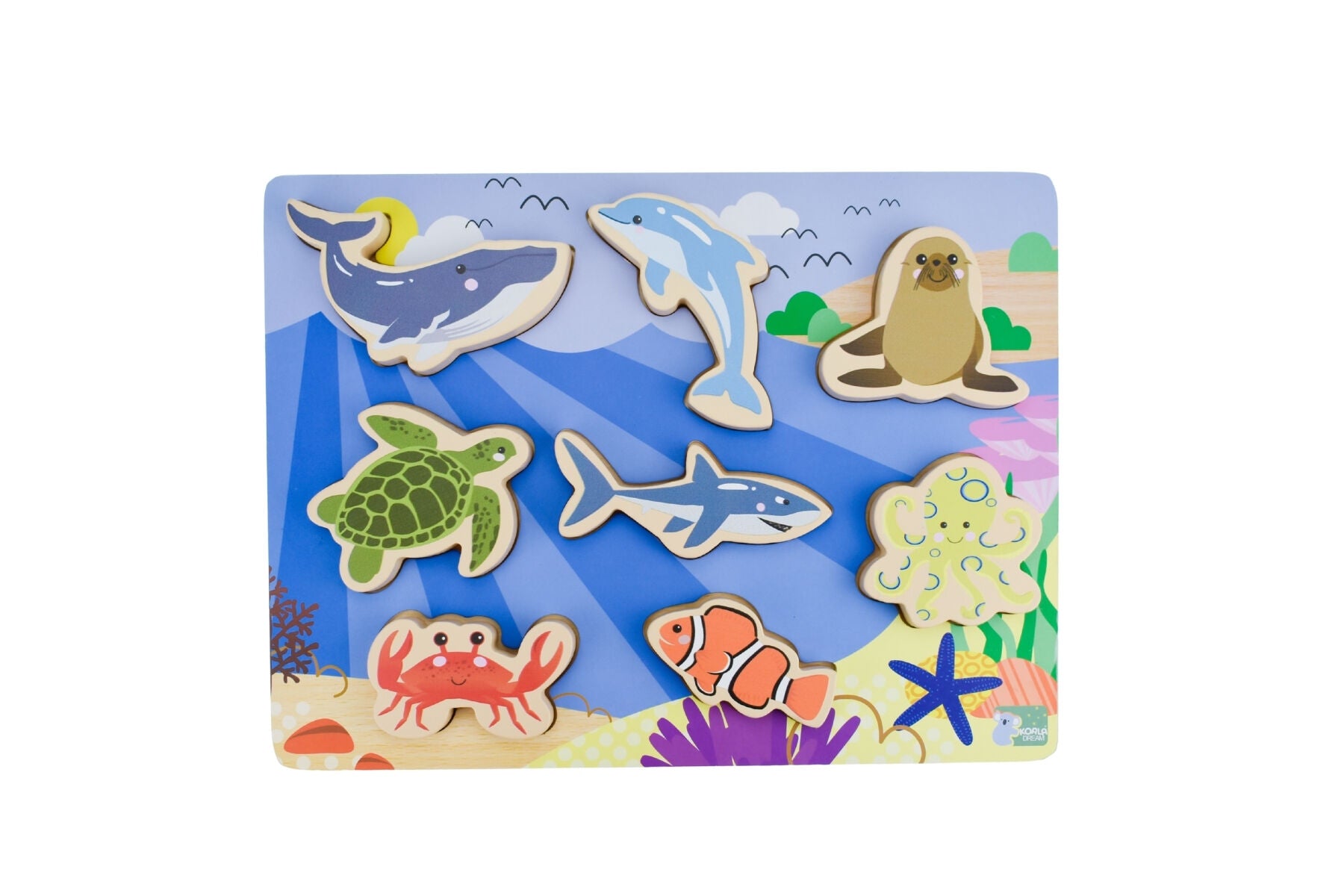 Koala Dream | Chunky Wooden Puzzle | Sea Animals
