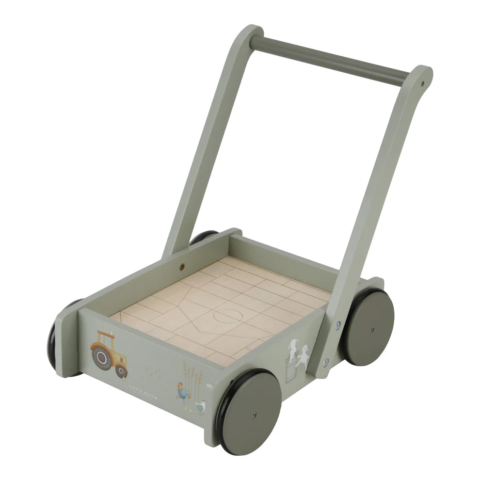 Little Dutch | Little Farm Block Trolley