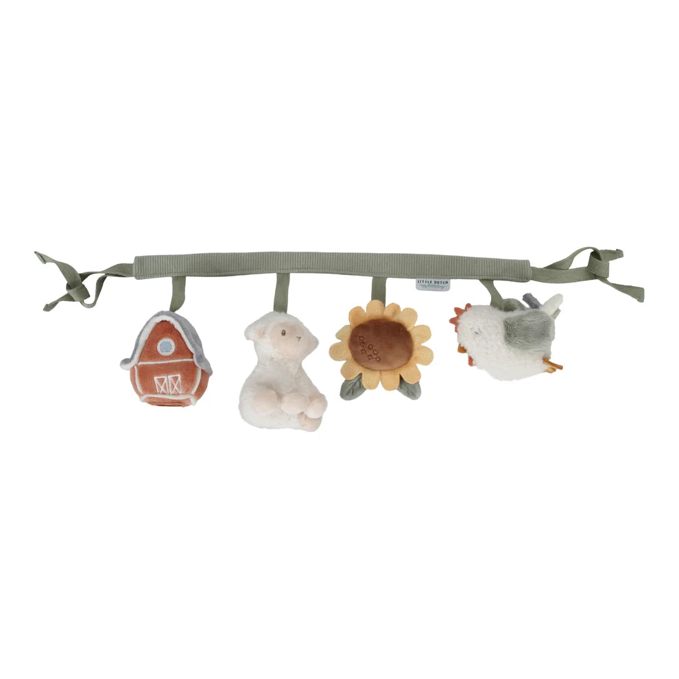 Little Dutch | Little Farm Car Seat Toy