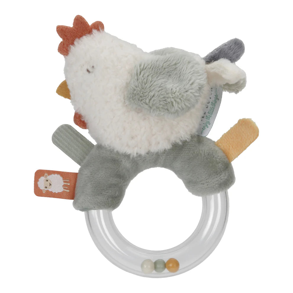Little Dutch | Little Farm Ring Rattle Chicken
