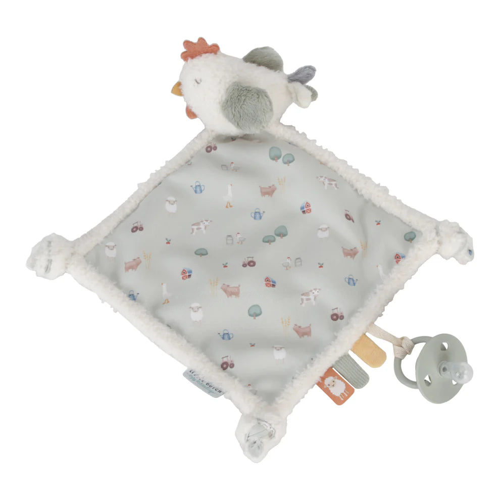 Little Dutch | Little Farm Cuddle Cloth Chicken