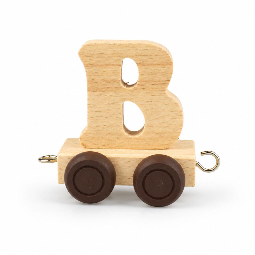 Wooden Name Train | Letter B