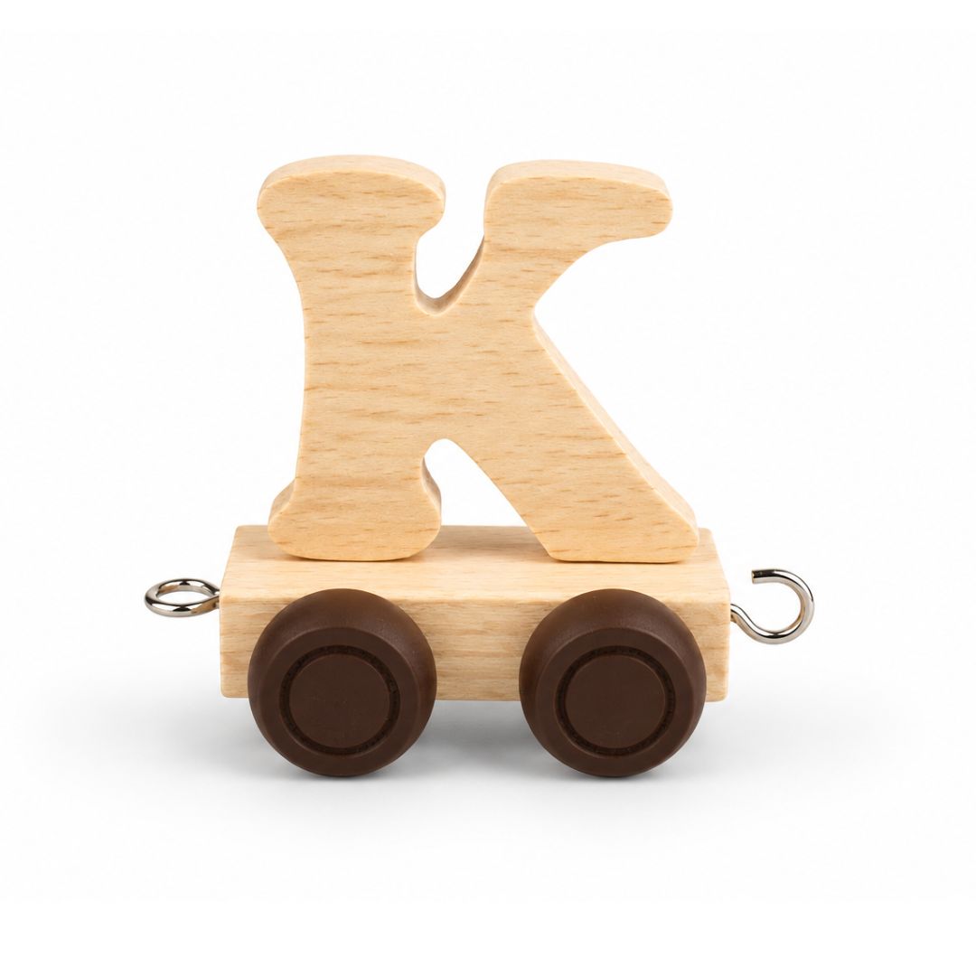 Wooden Name Train | Letter K