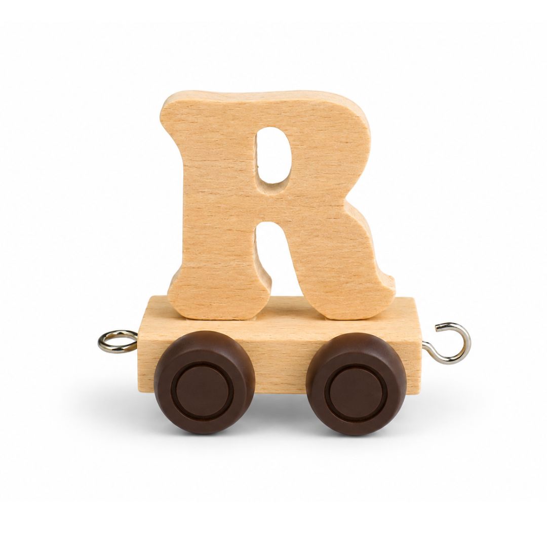 Wooden Name Train | Letter R