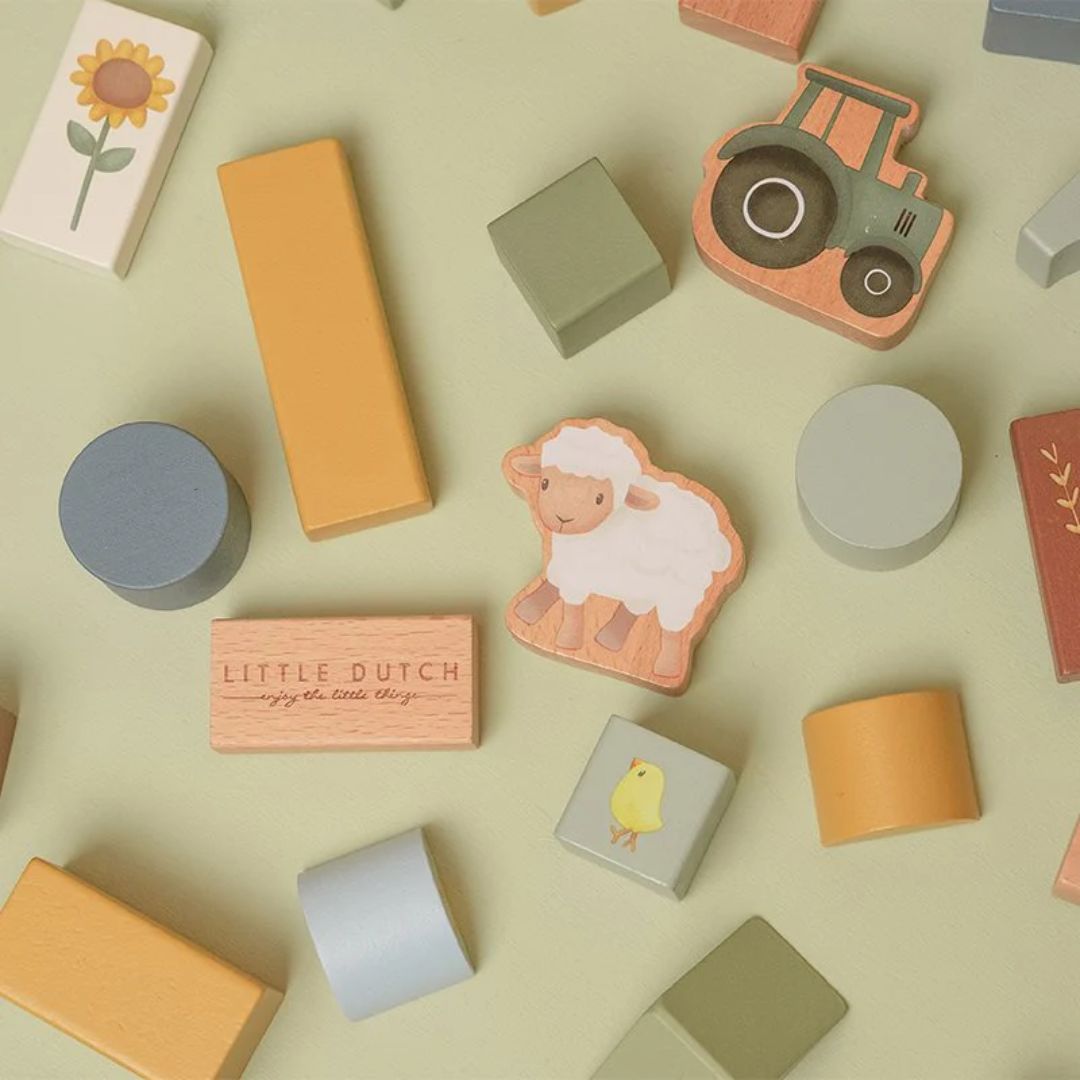 Little Dutch | Little Farm Building Blocks