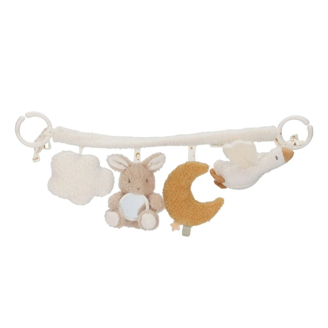 Little Dutch | Newborn Naturals Stroller Toy Chain