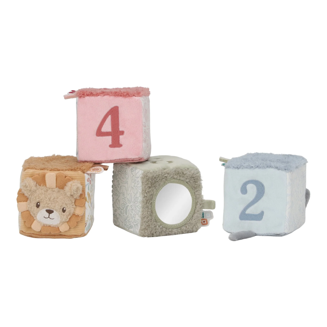 Little Dutch | Safari Friends Building Blocks