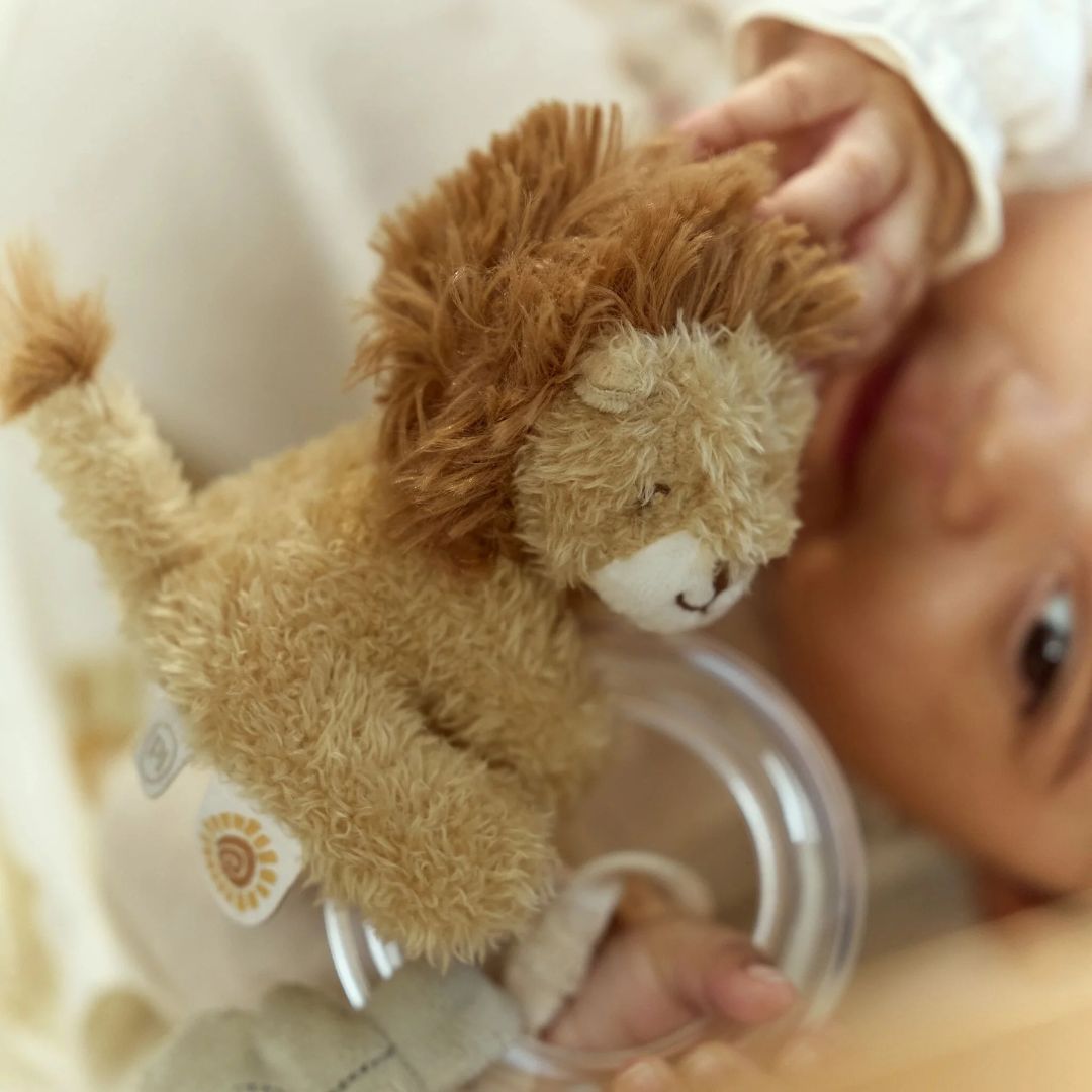 Little Dutch | Safari Friends Ring Rattle Lion