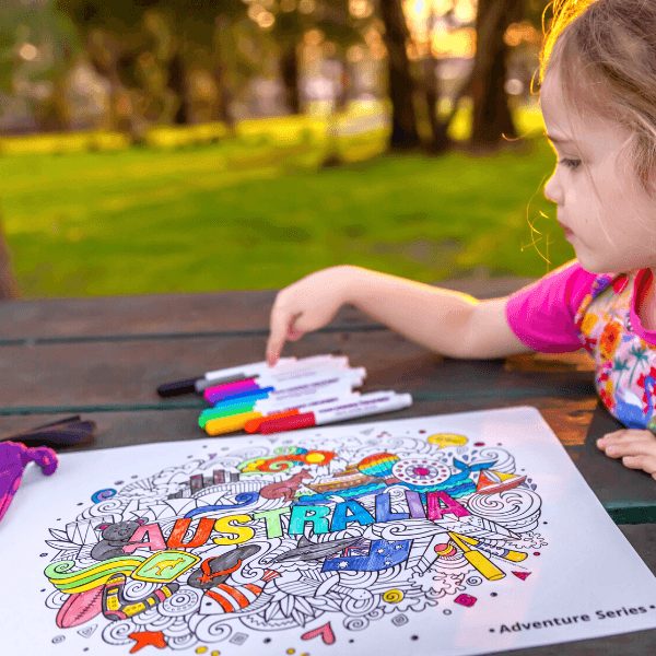 Little Change Creators | AUSTRALIA | Re-FUN-able™ Reusable Colouring + Doodle Mat