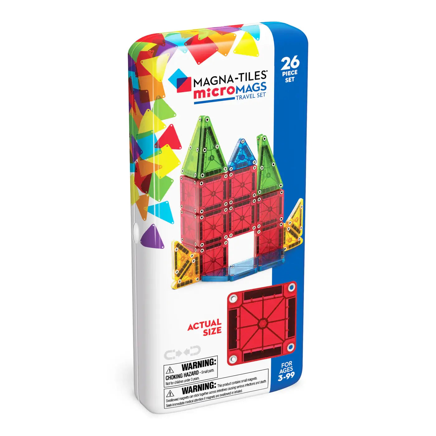 MAGNA-TILES | microMAGS Travel Set - 26pc