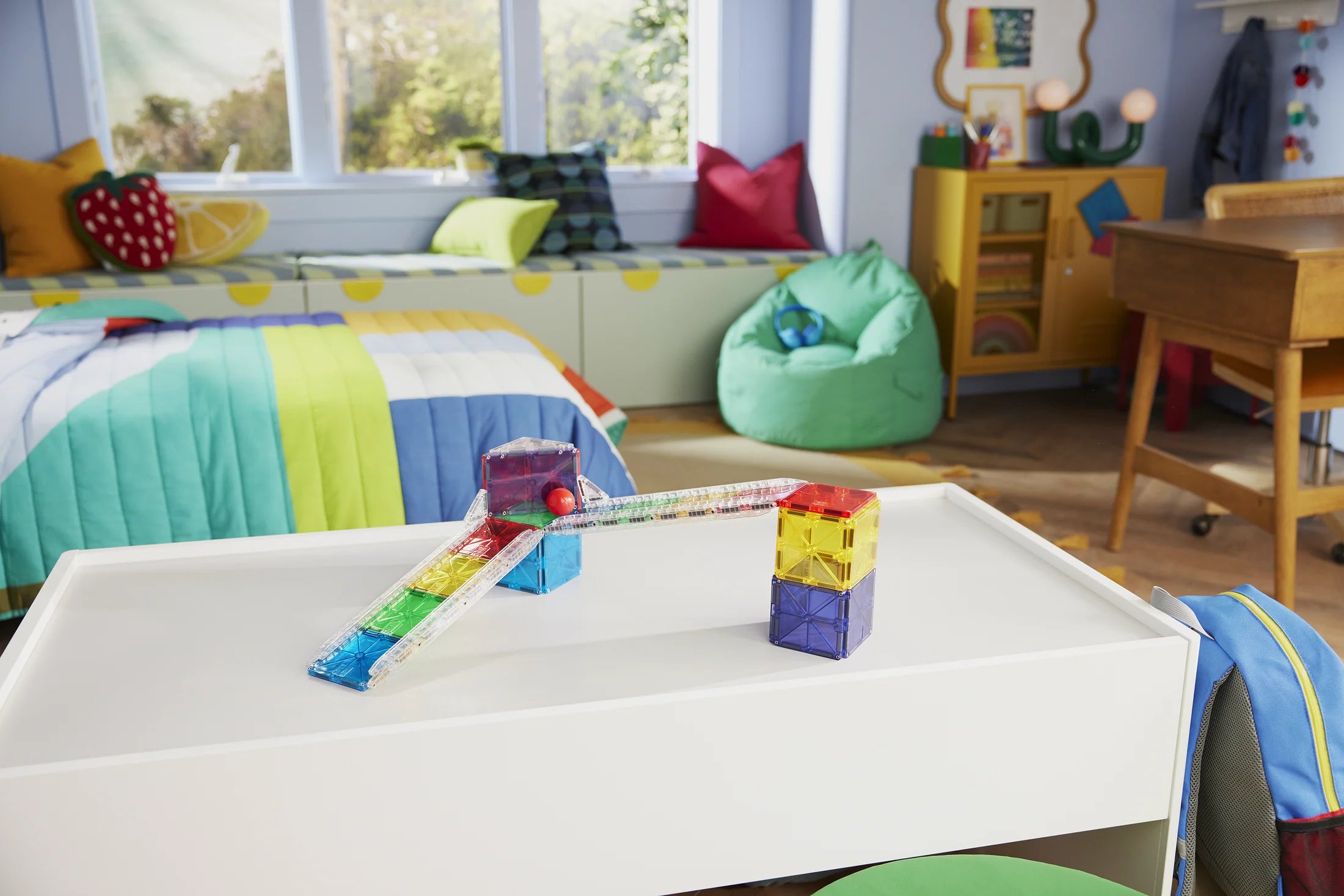 MAGNA-TILES | Rail Racers 33pc Set