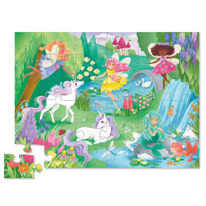 Crocodile Creek Classic Floor Puzzle Magical Friends 36pce