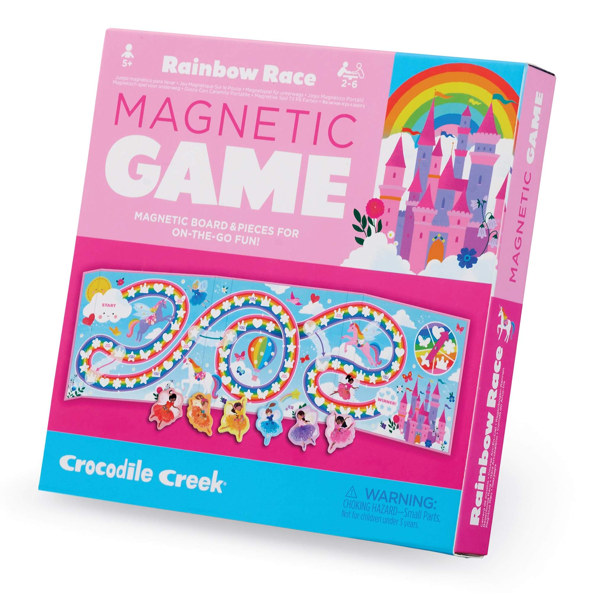 Crocodile Creek Magnetic Game | Rainbow Race