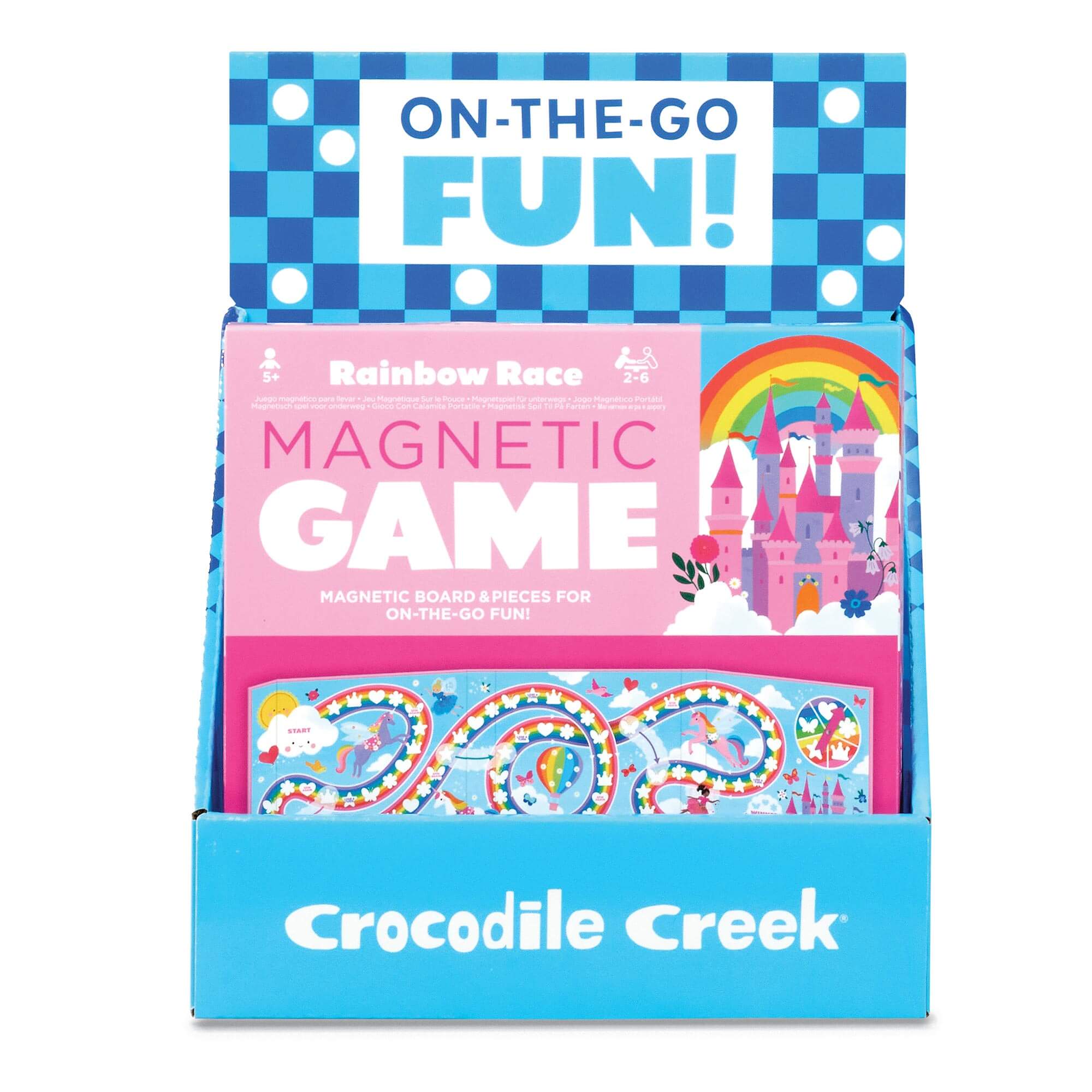 Crocodile Creek Magnetic Game | Rainbow Race