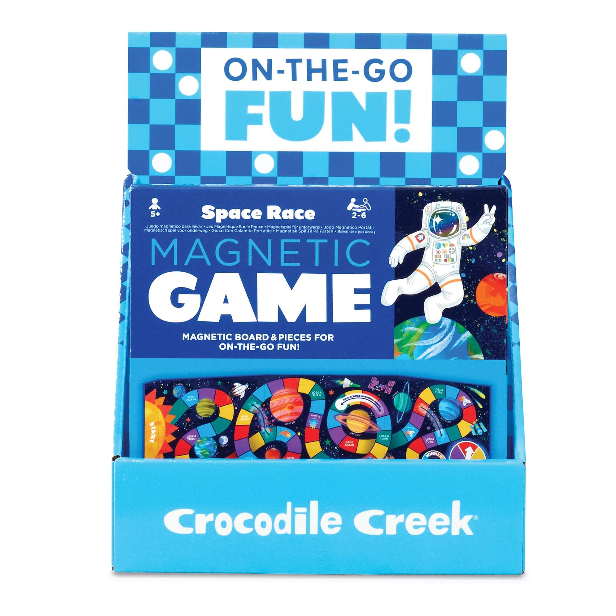Crocodile Creek Magnetic Game | Space Race