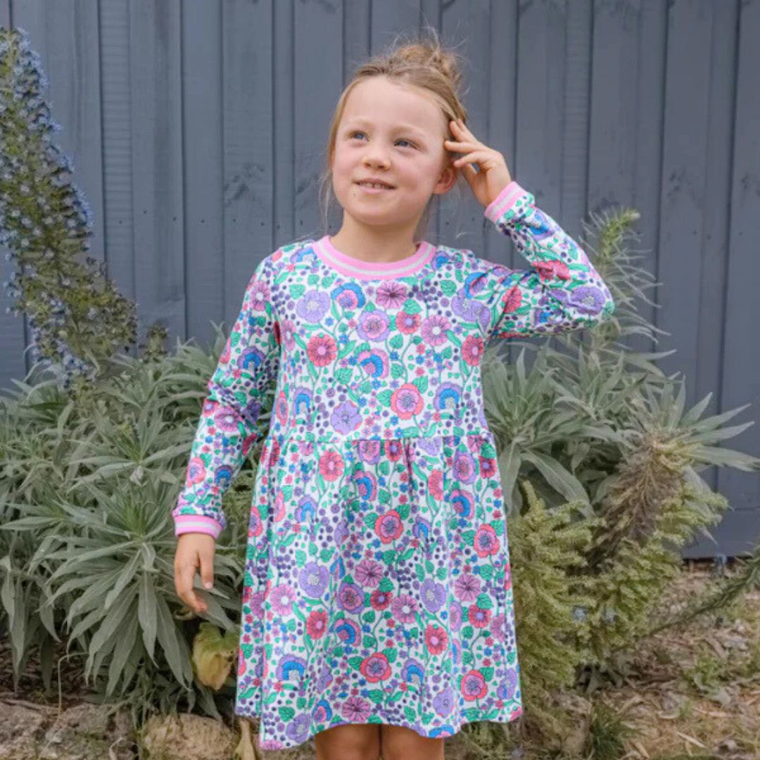 Milky | Confetti Garden Dress