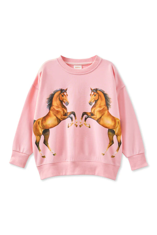 Milky | Dancing Ponies Sweat