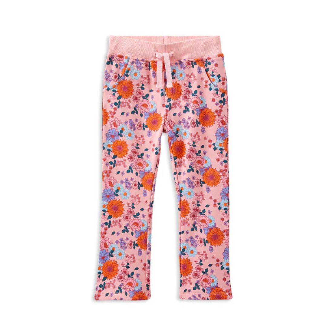 Milky Fleece Track Pant | Sunflower