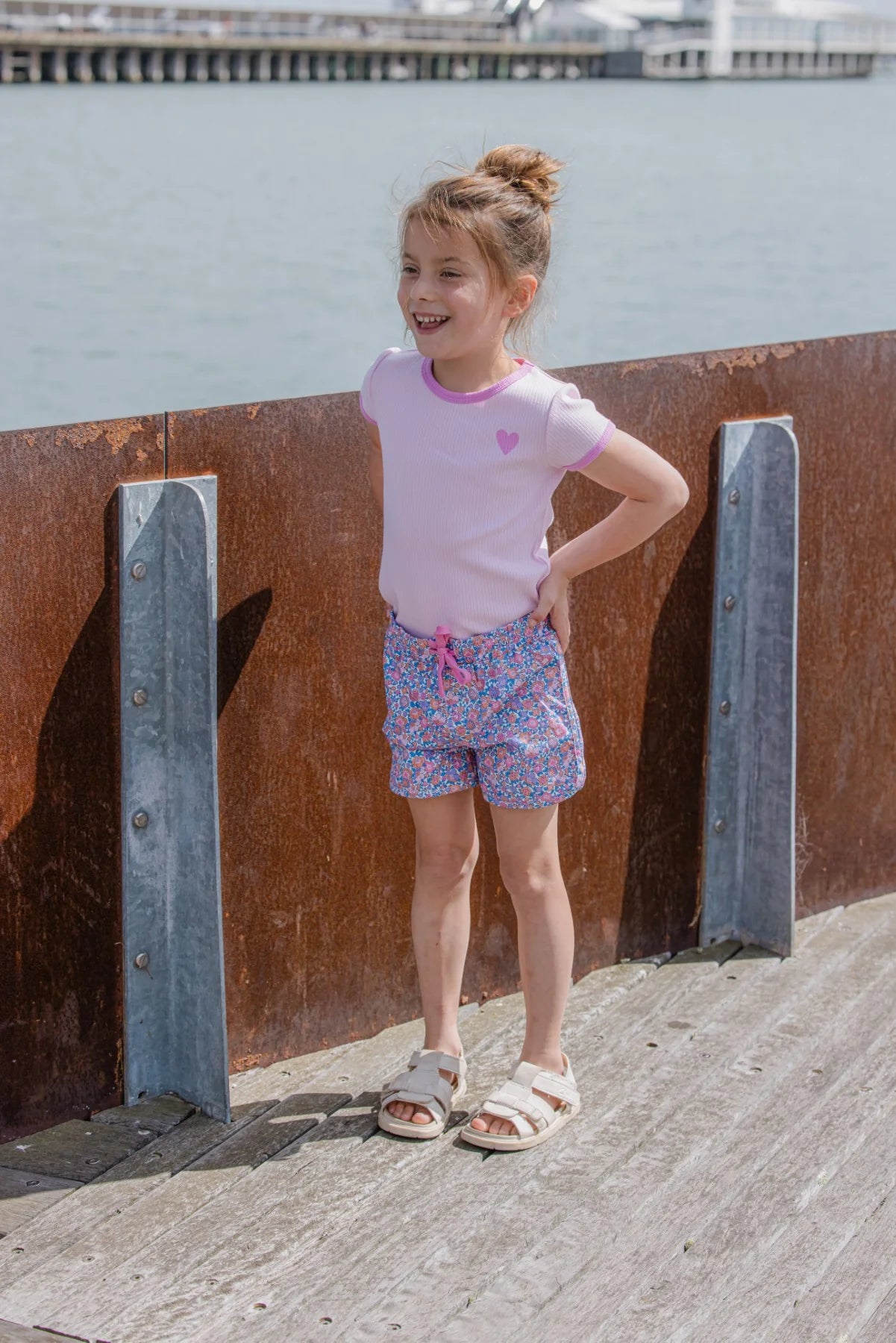 Milky | Pink Rib Tee