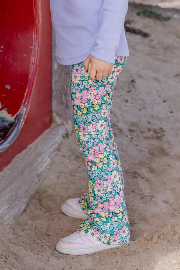 Milky | Posie Patch Flare Legging