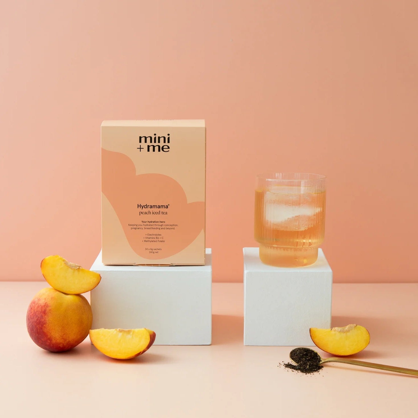 Mini & Me | Hydramama | Peach Ice Tea