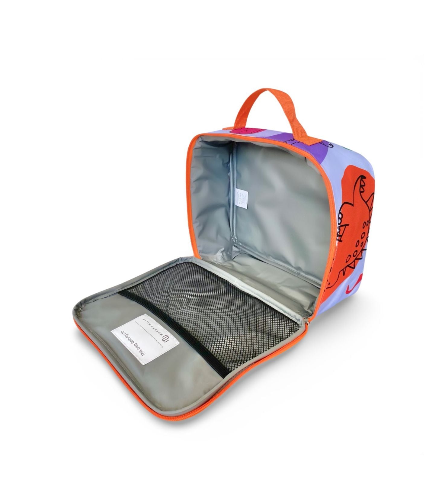 Morgy + Wills Kids Lunch Bag | The Friendly Dinosaur