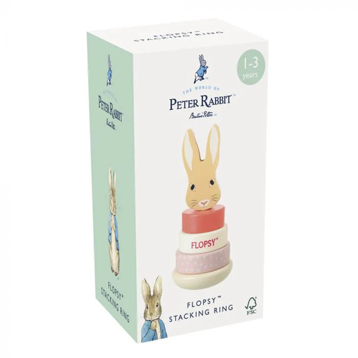 Peter Rabbit | Flopsy Wooden Stacking Ring
