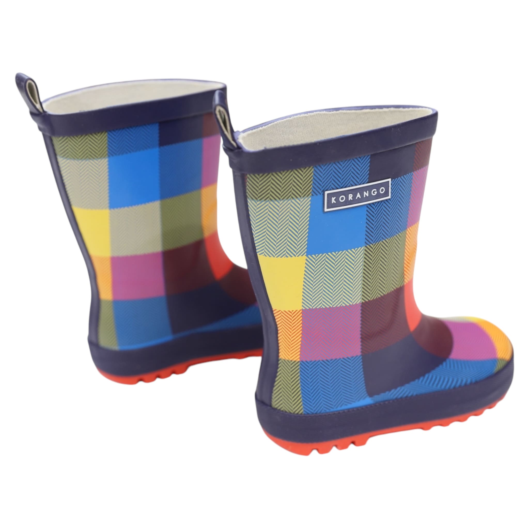 Korango Gumboots | Red Check