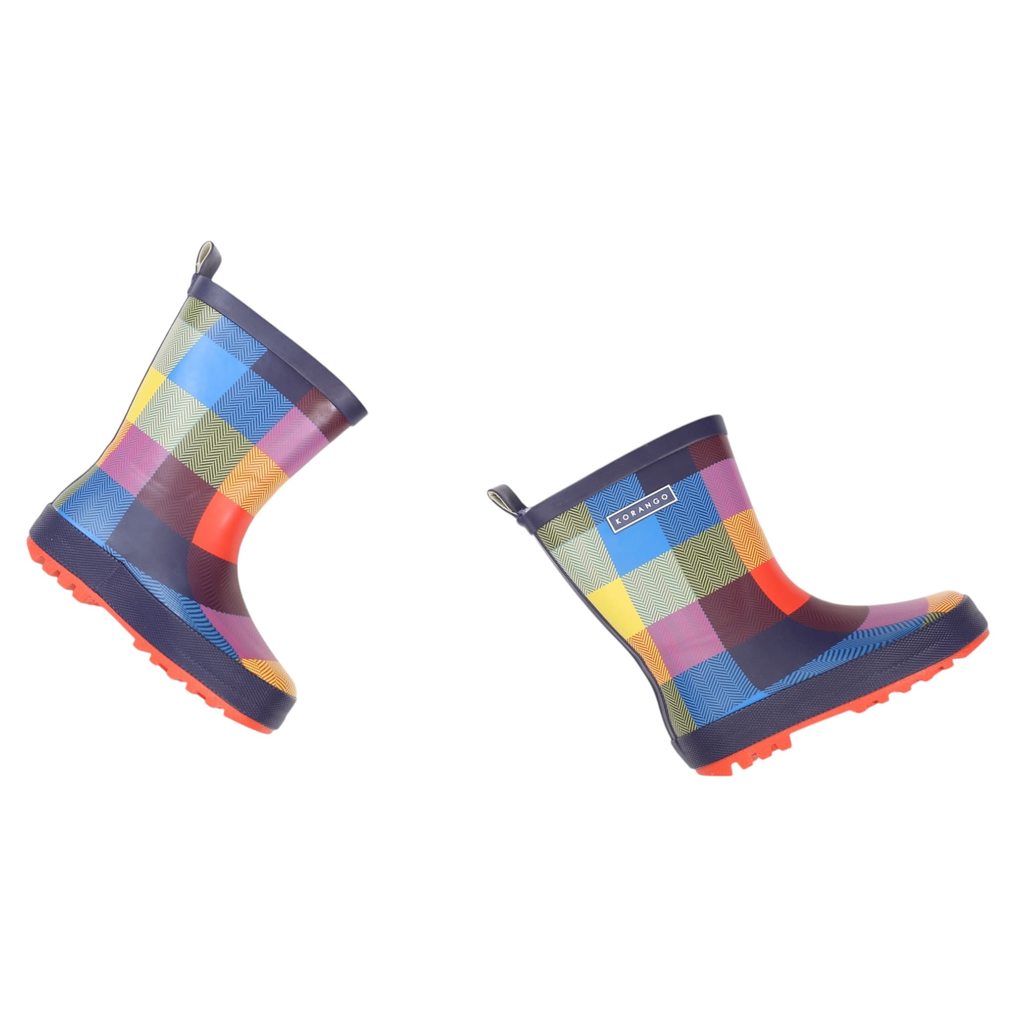 Korango Gumboots | Red Check