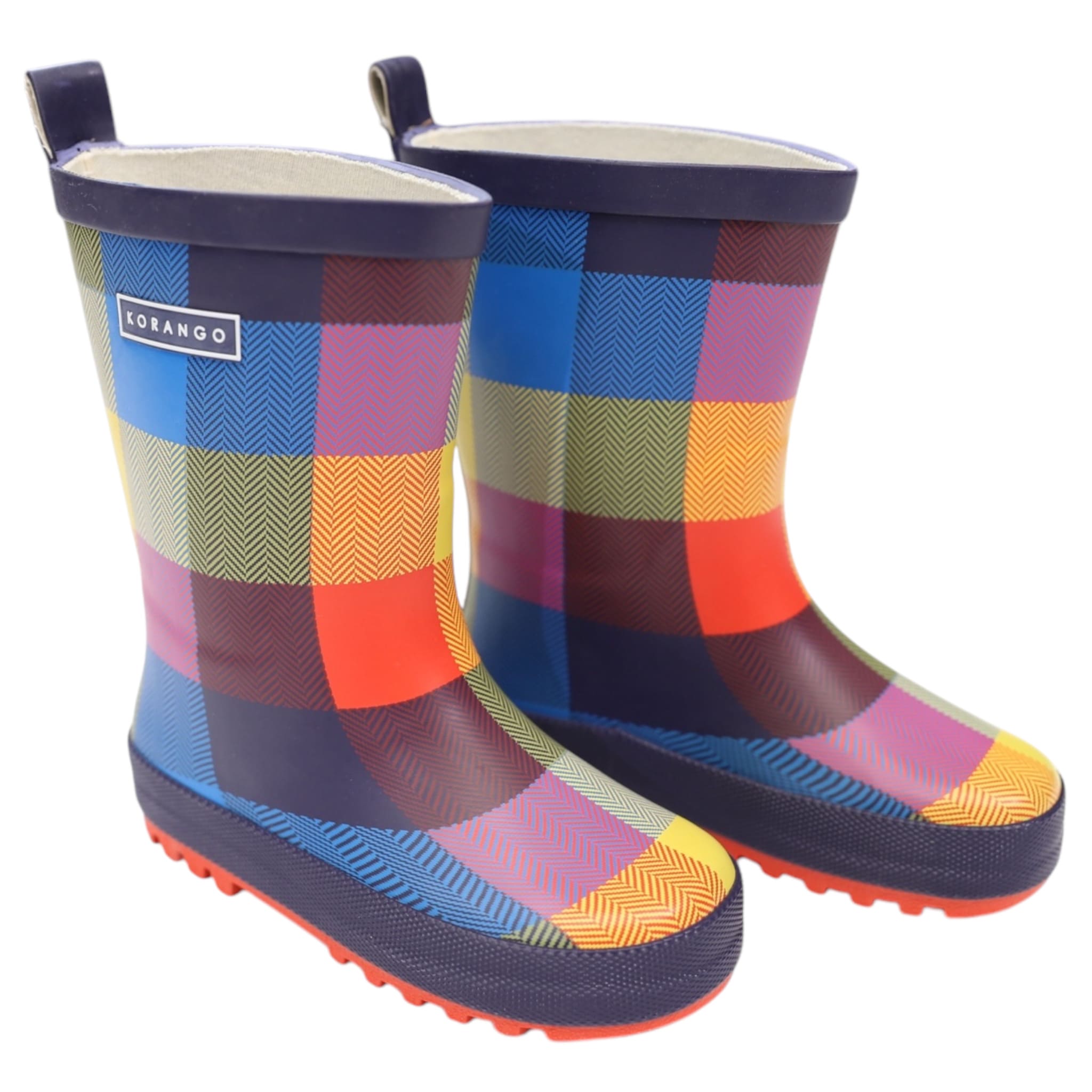Korango Gumboots | Red Check