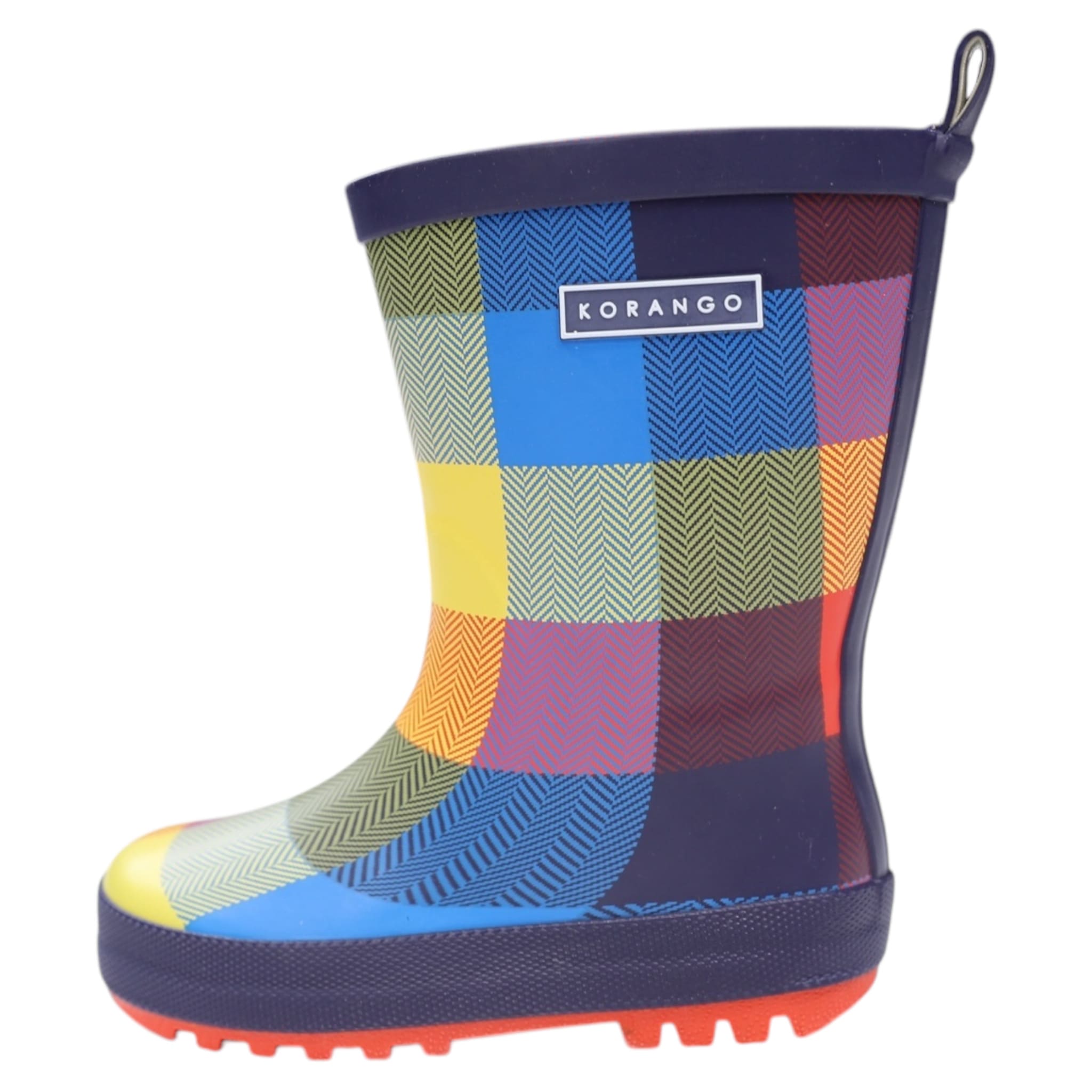 Korango Gumboots | Red Check