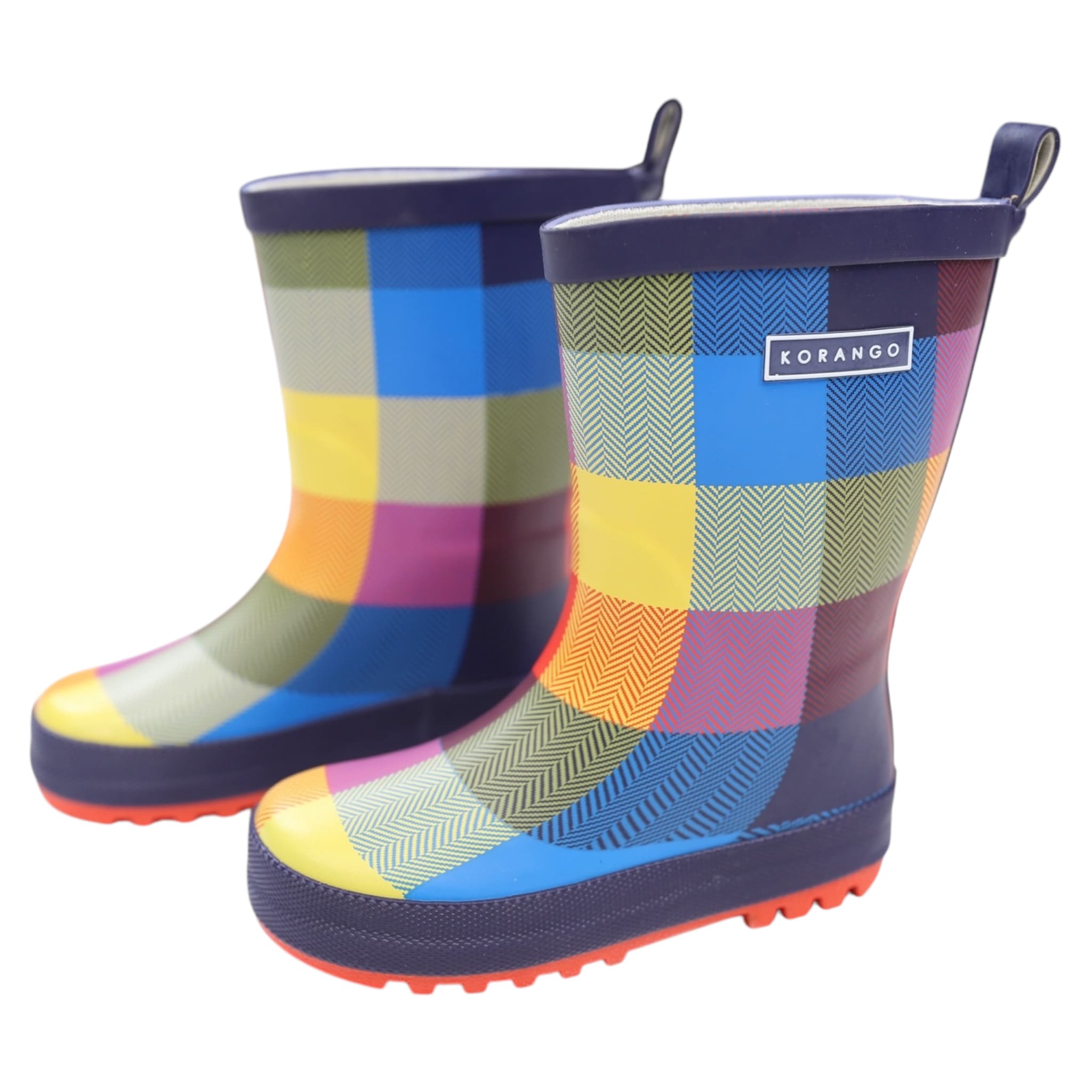 Korango Gumboots | Red Check