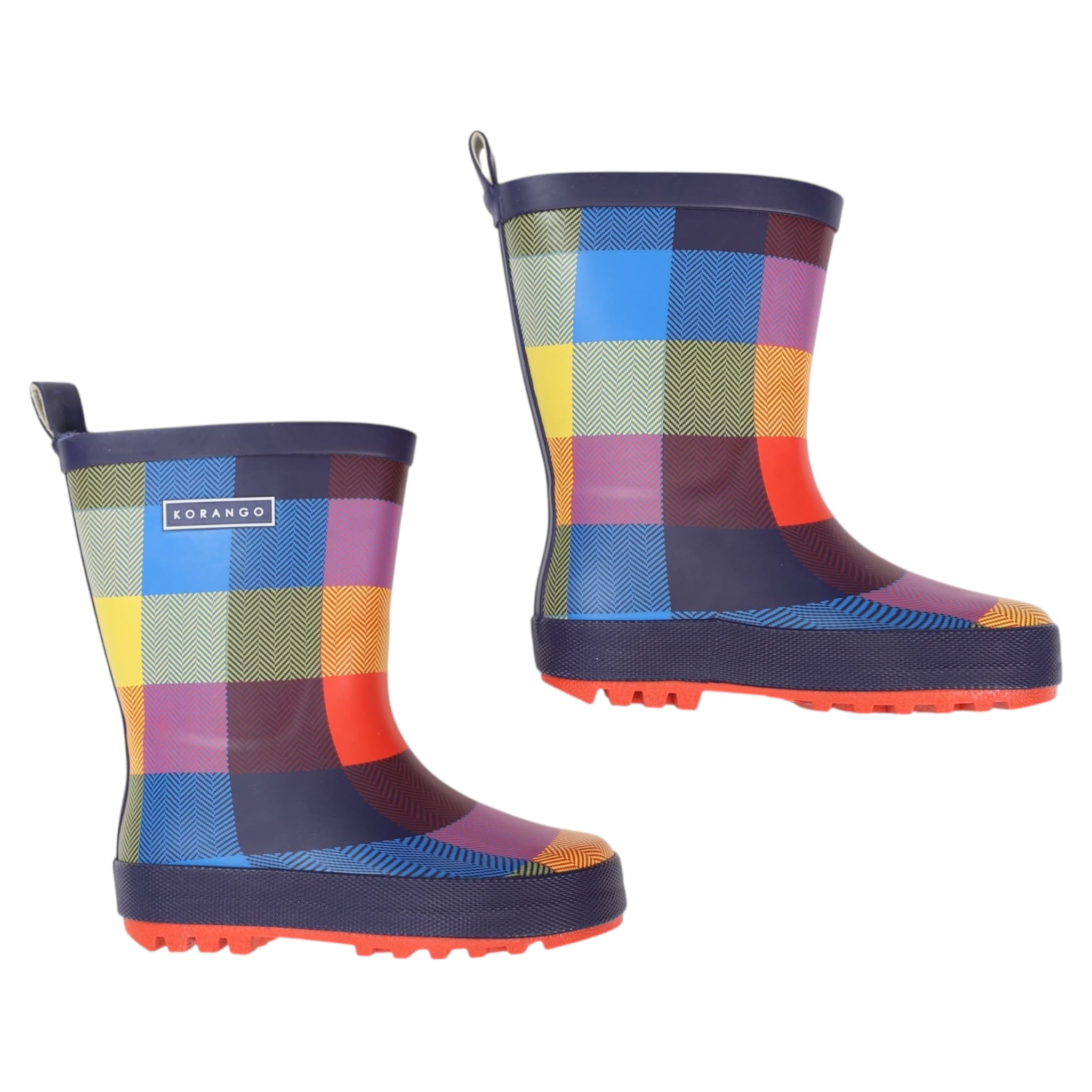 Korango Gumboots | Red Check