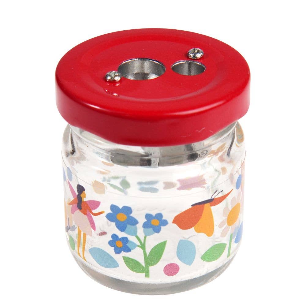 Rex London | Glass Jar Pencil Sharpener | Fairies