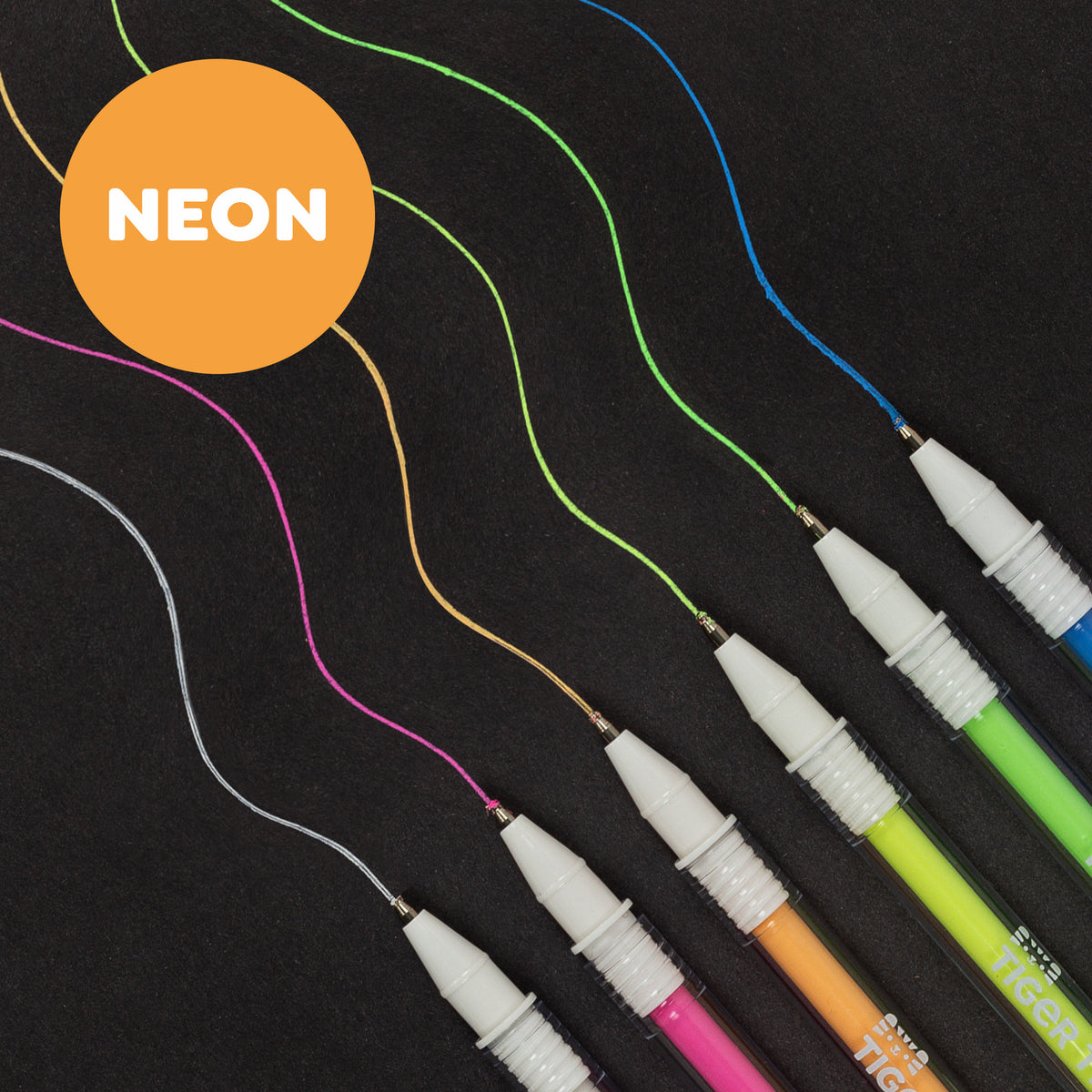 Tiger Tribe | Neon Fine Tip Paint Pens