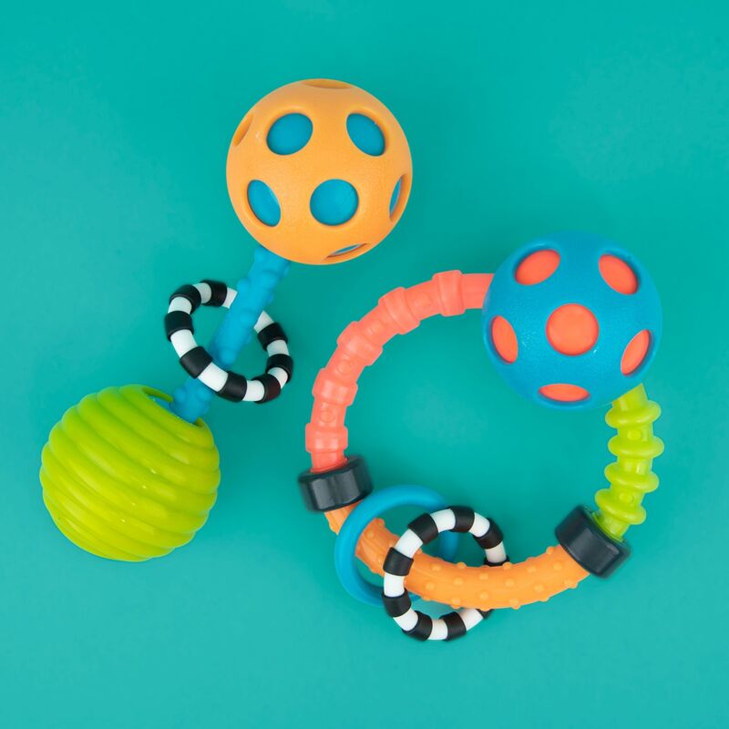 Sassy | My First Bend & Flex Rattle Set
