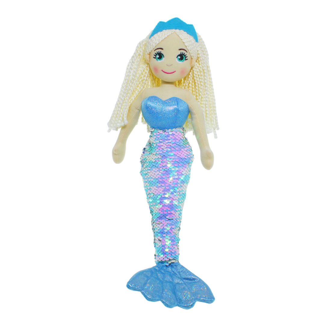 Shelley Blue Iridescent Mermaid 45cm