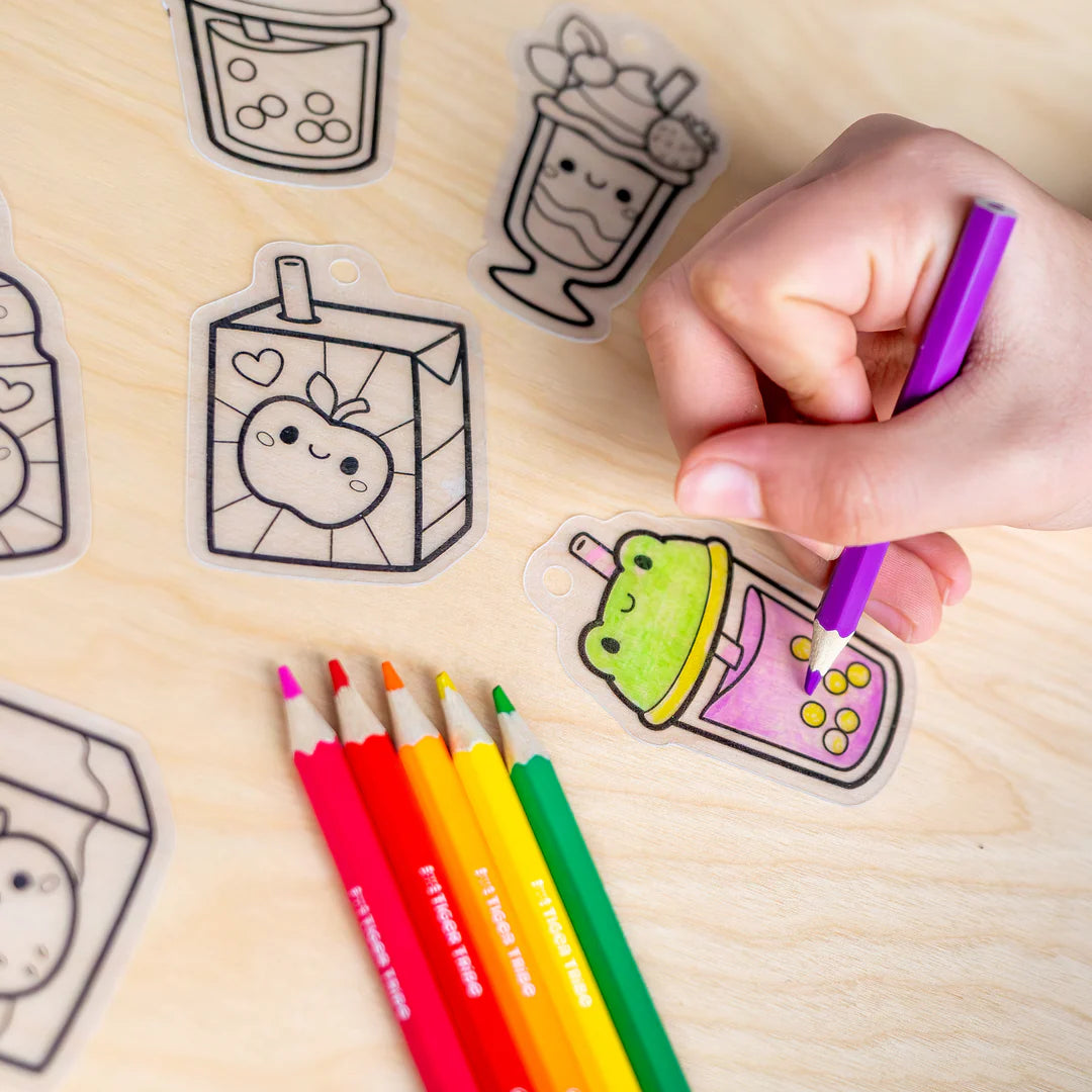 Tiger Tribe | Shrinkorama Charm Bracelet | Kawaii Drinks