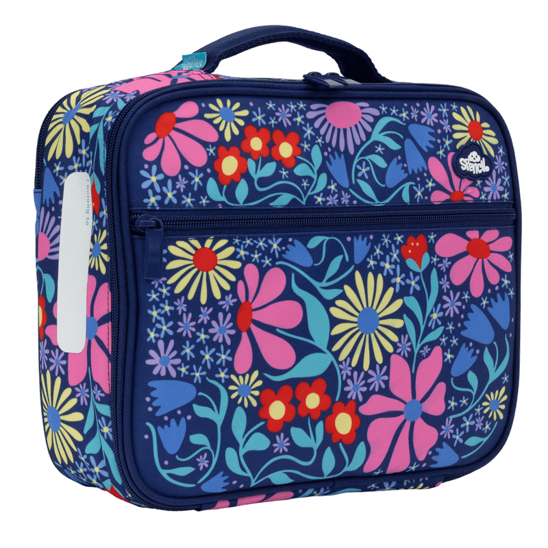 Spencil | Big Cooler Lunch Bag + Chill Pack | Flower Fun