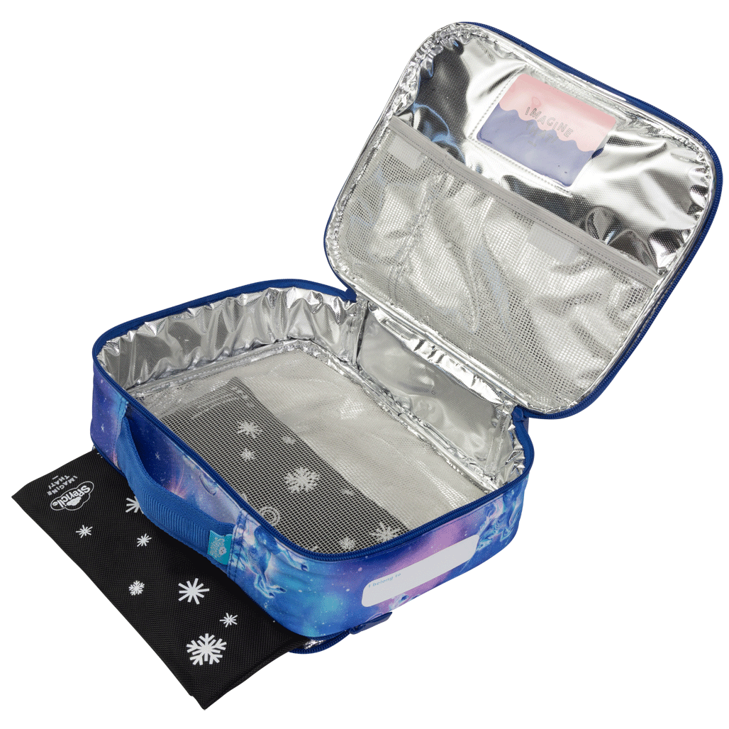 Spencil | Big Cooler Lunch Bag + Chill Pack | Moonlit Unicorn