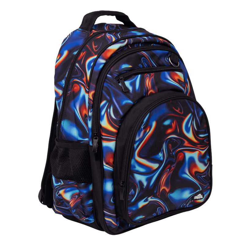 Spencil | Big Kids Backpack | Metallic Waves