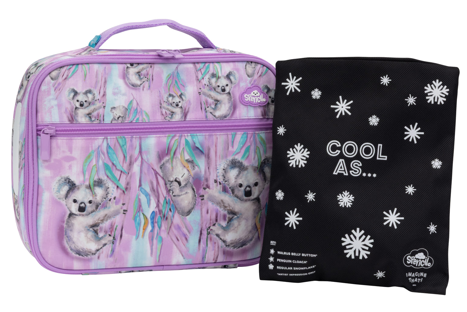 Spencil | Big Cooler Lunch Bag + Chill Pack | Koala Haven