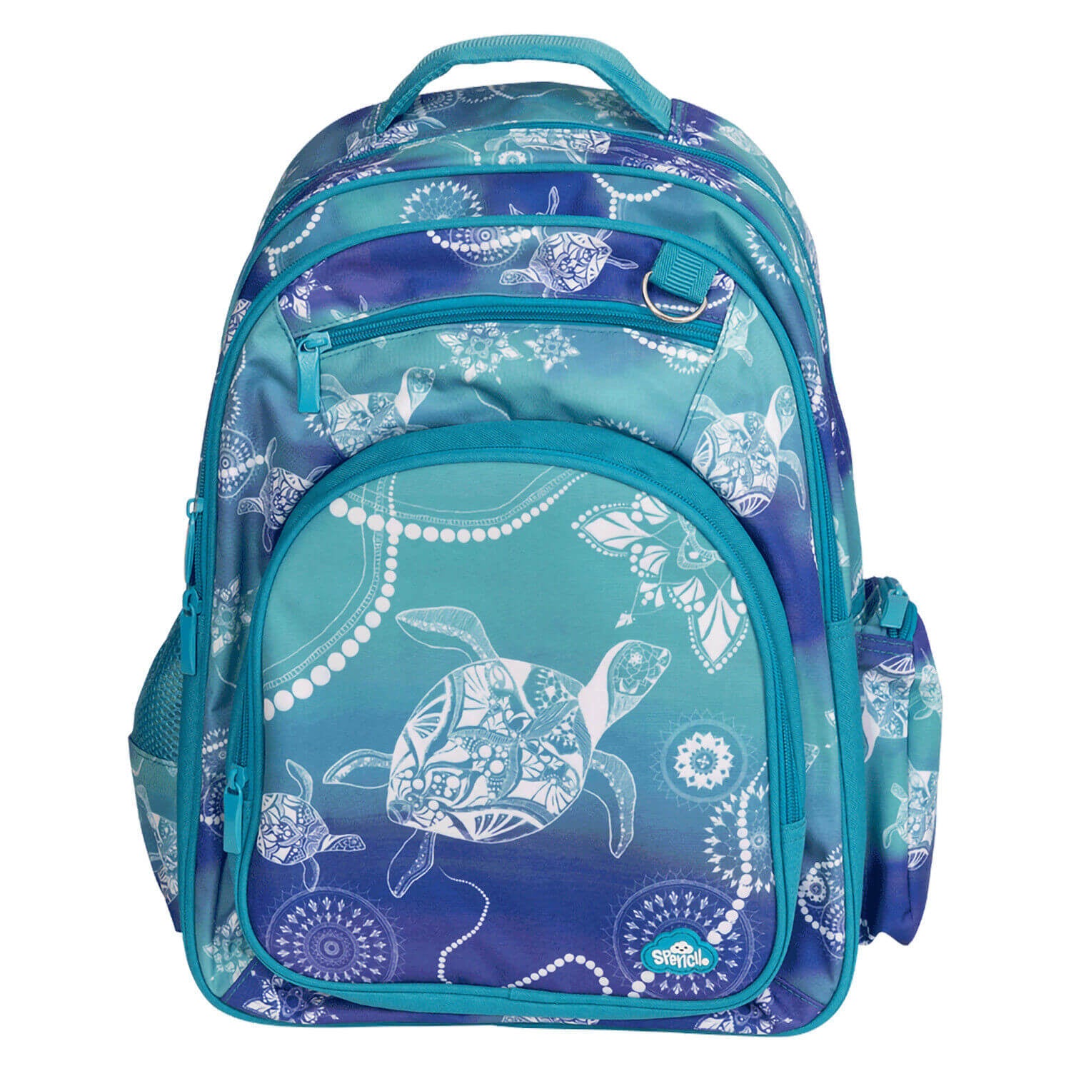 Spencil Big Kids Backpack | Turtle of Life