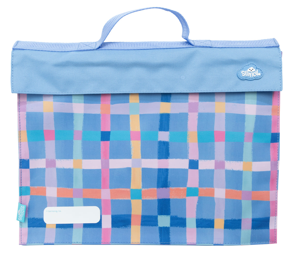 Spencil | Library Bag | Pastel Plaid
