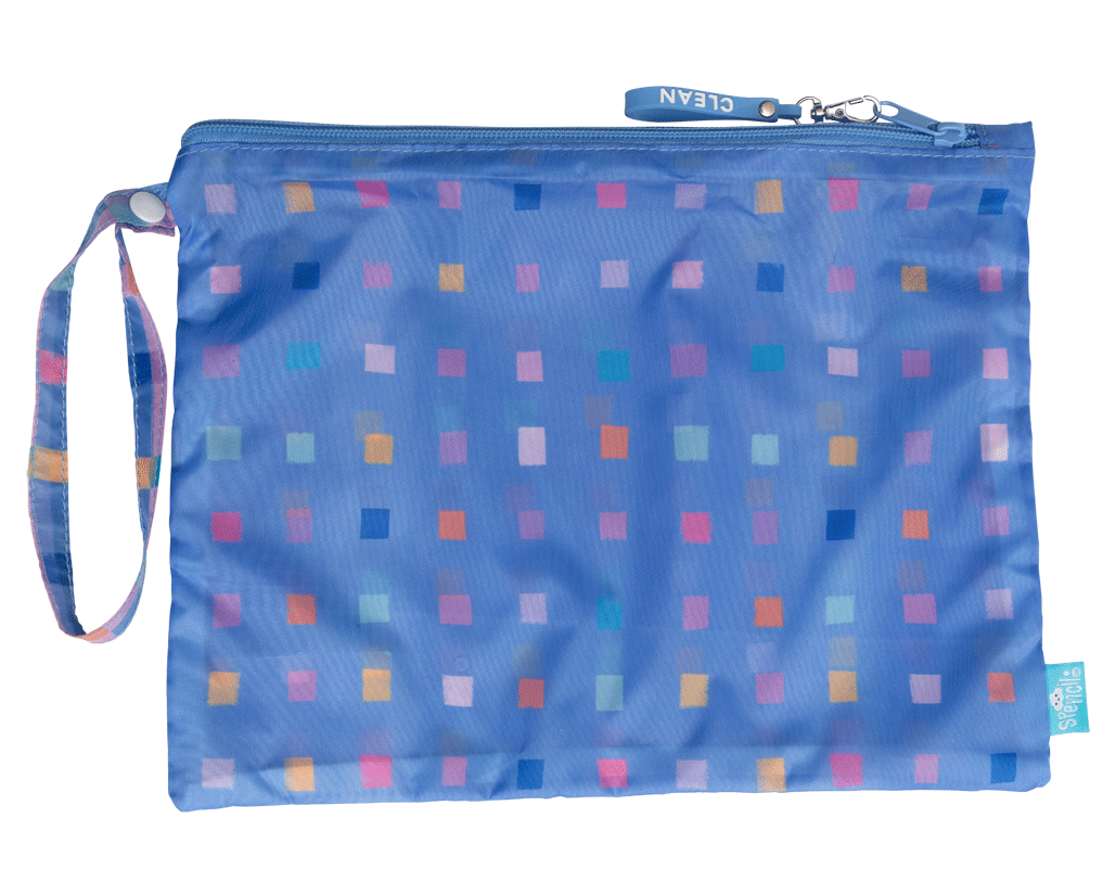Spencil | Little Clean & Dirty Bags | Pastel Plaid