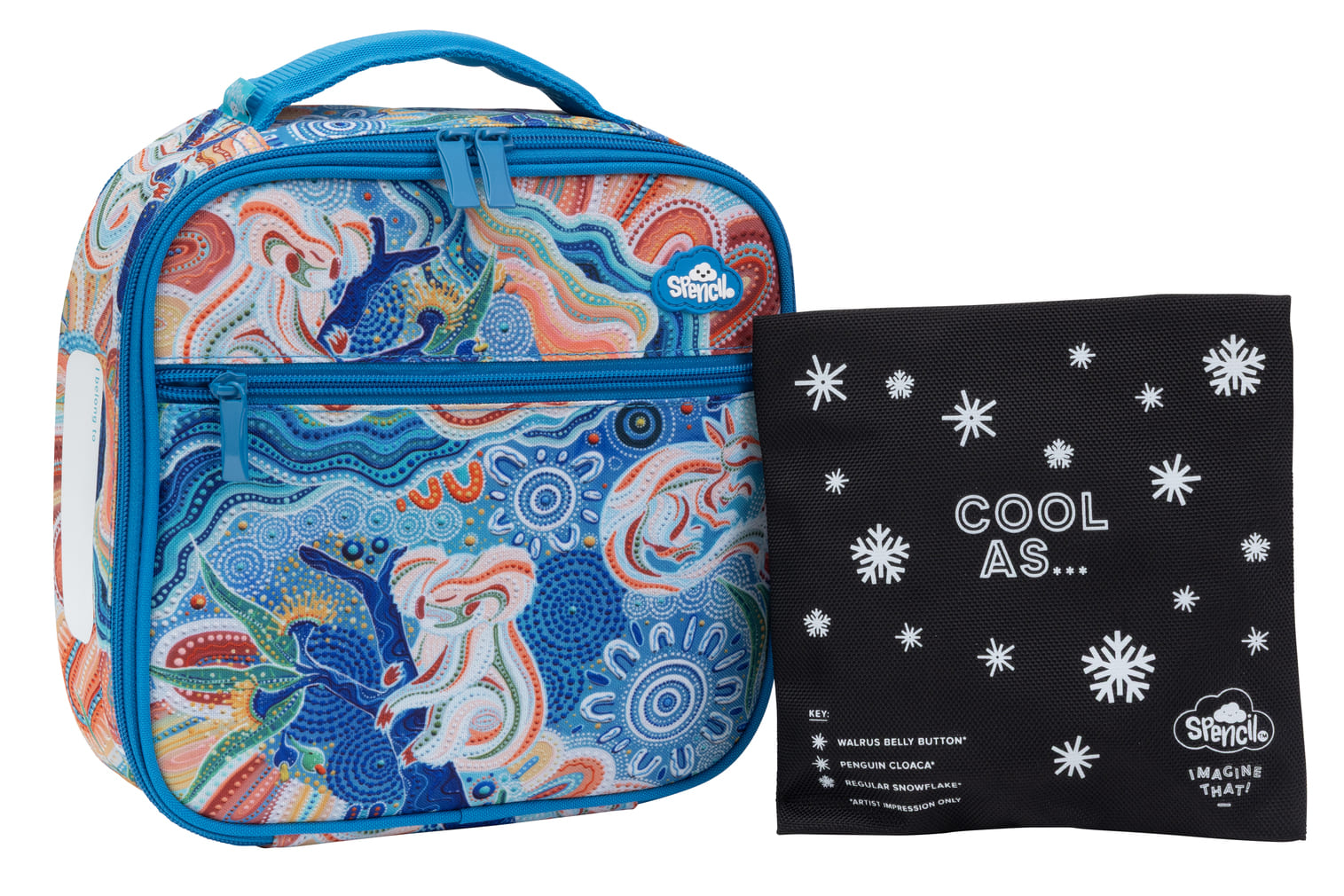 Spencil | Little Cooler Lunch Bag + Chill Pack | Wani-Wani Watina